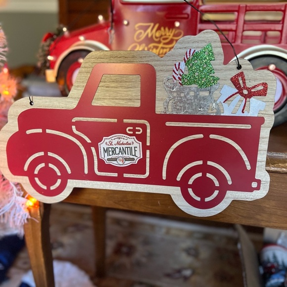 Red Truck Saint Nicholas
Mercantile Wooden Wall Decor - Picture 2 of 5